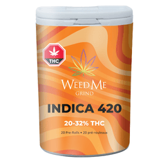 Dried Cannabis - SK - Weed Me Grind Indica 420 Pre-Roll - Format: - Weed Me