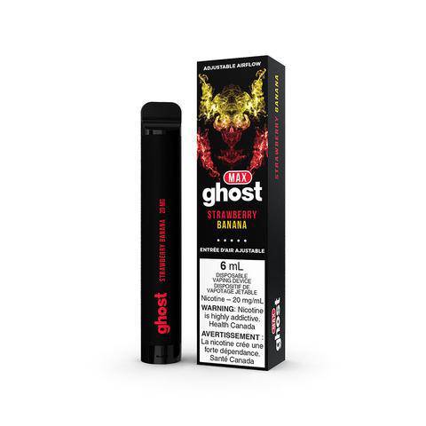 *EXCISED* RTL - Ghost MAX Disposable Strawberry Banana + Bold - Ghost