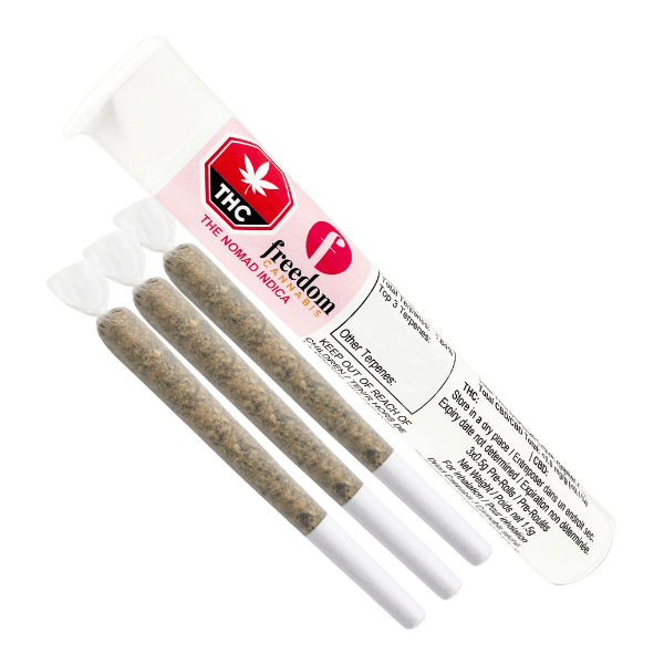 Dried Cannabis - MB - Freedom Cannabis The Nomad Pre-Roll - Format: