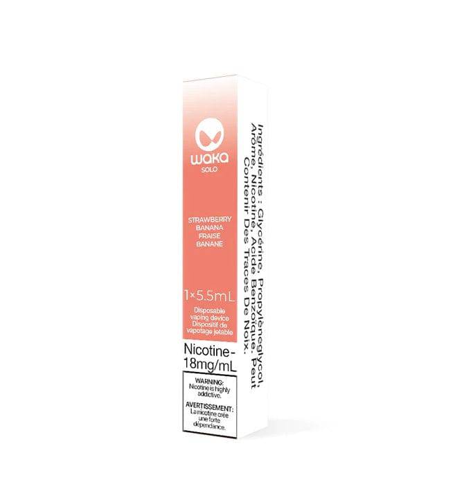 RTL - Disposable Vape Waka Solo 1800 Puff Strawberry Banana - Waka