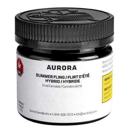 Dried Cannabis - AB - Aurora Summer Fling Flower - Grams: - Aurora