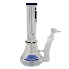 Glass Bong - 10" Beaker Honeycomb - Infyniti