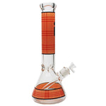 Glass Bong - 14" 7mm Beaker Plaid - Infyniti