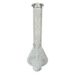 Glass Bong BoroSci 15" Glow In The Dark With Ash Catcher - BoroSci