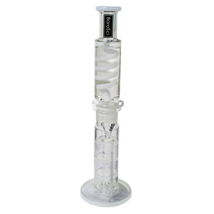 Glass Bong BoroSci 16" Glycerin Coil - BoroSci