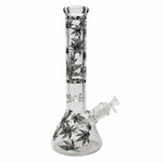 Glass Bong Karma 14" Leaf Beaker - Karma