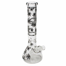 Glass Bong Karma 14" Leaf Beaker - Karma