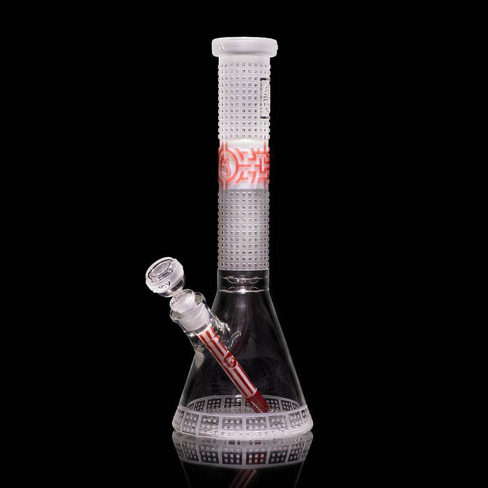 Glass Bong - Milkyway 15" 9mm Bio-Grid Beaker - Milkyway