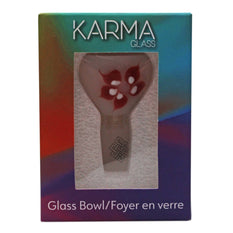 Glass Bowl Karma 14mm Flower - Karma