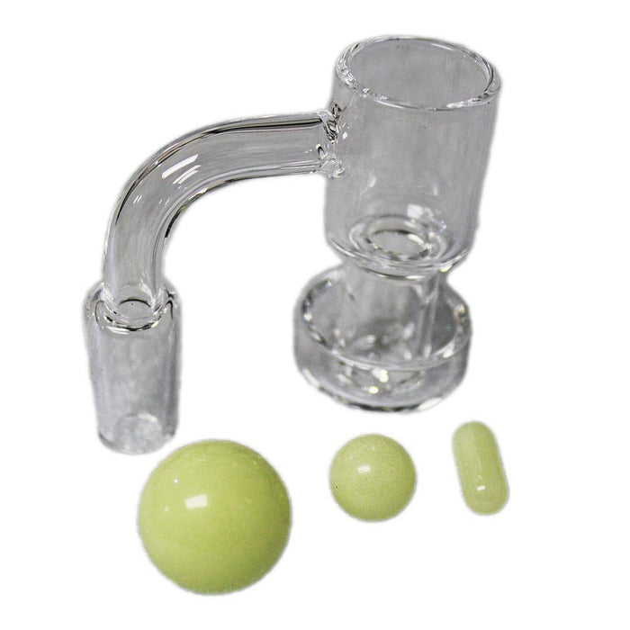 Glass Concentrate Accessory Cannacessories Terp Slurp Banger 14mm 90 Degree Kit - CannAccessories