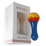 Glass Pipe BoroSci 4" Inside Out - BoroSci