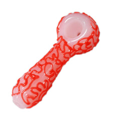 Glass Pipe BoroSci 4" Squiggly - BoroSci