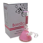 Glass Rig BoroSci 8" Colour Mini Beaker with Banger - BoroSci