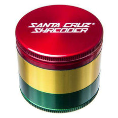 Grinder - Santa Cruz Shredder - 3-Piece Large Rasta - Santa Cruz Shredder