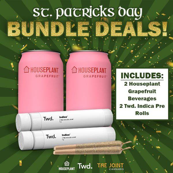 Houseplant Grapefruit 2-Pack + TwD Indica Pre-Roll 2-Pack Bundle - Houseplant & TwD