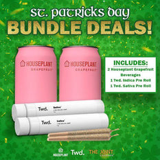 Houseplant Grapefruit 2-Pack + TwD Sativa & Indica MIX Pre-Roll 2-Pack Bundle - Houseplant & TwD