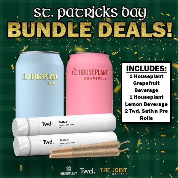 Houseplant Grapefruit & Lemon MIX 2-Pack + TwD Sativa Pre-Roll 2-Pack Bundle - Houseplant & TwD