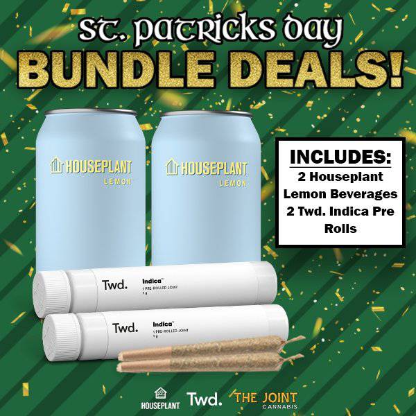 Houseplant Lemon 2-Pack + TwD Indica Pre-Roll 2-Pack Bundle - Houseplant & TwD