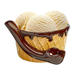 Ice Cream Bowl Ceramic Pipe - Roasted and Toasted