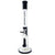 Legendary Glass - 14" Black and White Showerhead Tube - Legendary