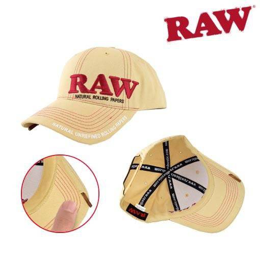 Raw 5 Panel Poker Hat - Tan - Raw