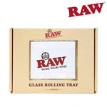 Raw Clear Glass Mini Tray - Raw