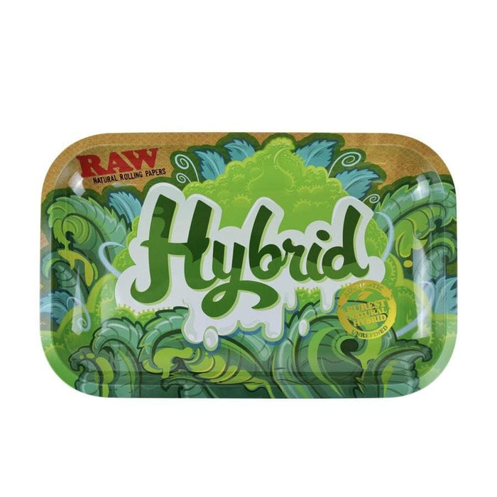 Raw Hybrid Rolling Tray Small 11" x 7" x 0.8" - Raw