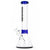 Red Eye Tek 14" Accent Beaker Tube Blue - Red Eye Tek