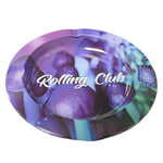 Rolling Club Metal Ashtray - Small - Magical Mushrooms - Rolling Club