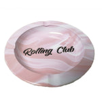 Rolling Club Metal Ashtray - Small - Pink - Rolling Club