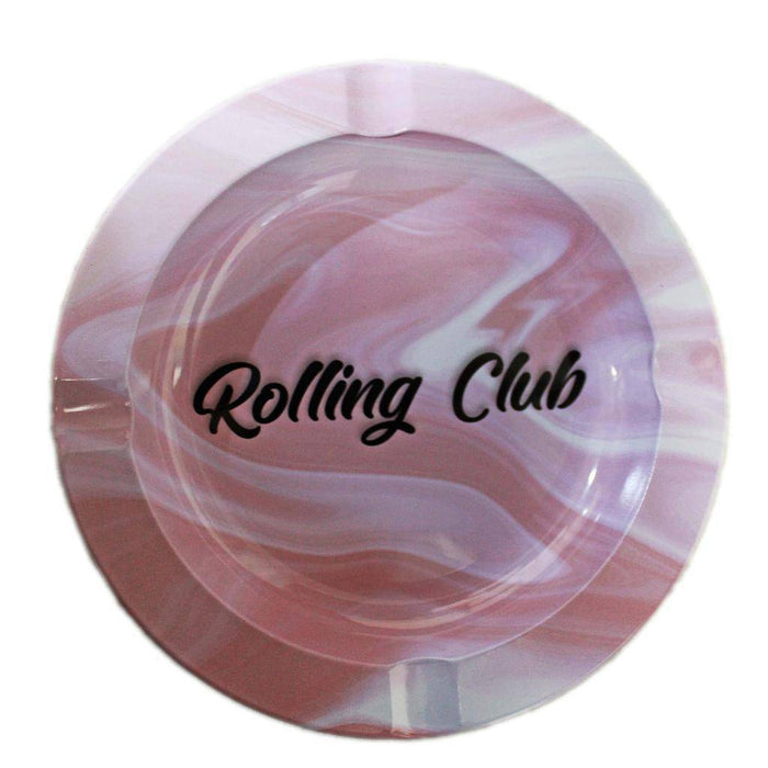 Rolling Club Metal Ashtray - Small - Pink - Rolling Club