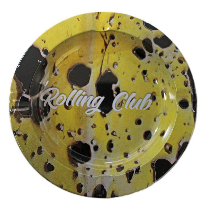 Rolling Club Metal Ashtray - Small - Shatter - Rolling Club