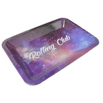 Rolling Club Metal Rolling Tray - Small - Galaxy - Rolling Club