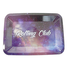 Rolling Club Metal Rolling Tray - Small - Galaxy - Rolling Club