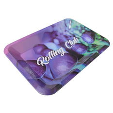 Rolling Club Metal Rolling Tray - Small - Magical Mushrooms - Rolling Club