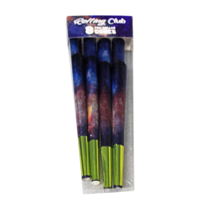 Rolling Papers Rolling Club Pre-Rolled 98 Special Size Cones 8-Pack - Rolling Club