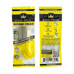 RTL - King Palm Mini Pre-Roll Pouch - Banana Cream- 2 Per Pack - King Palm