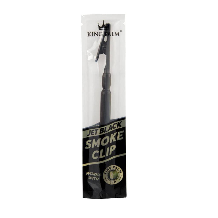 RTL - Roach Clips King Palm Extendable Black - King Palm