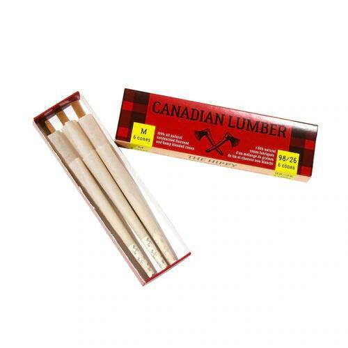 RTL - Rolling Papers Canadian Lumber Cones Hippy - Canadian Lumber