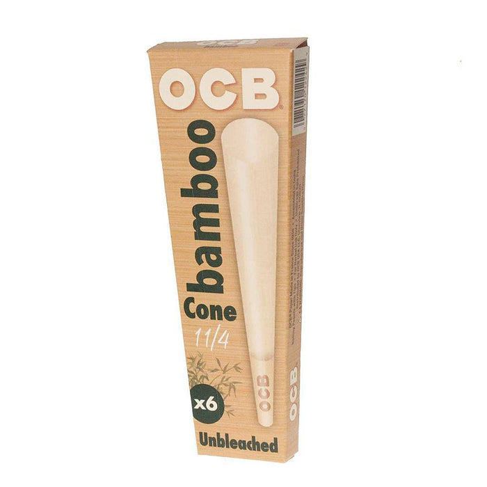 RTL - Rolling Papers OCB Bamboo Cones 1.25 - 6 Pack - OCB