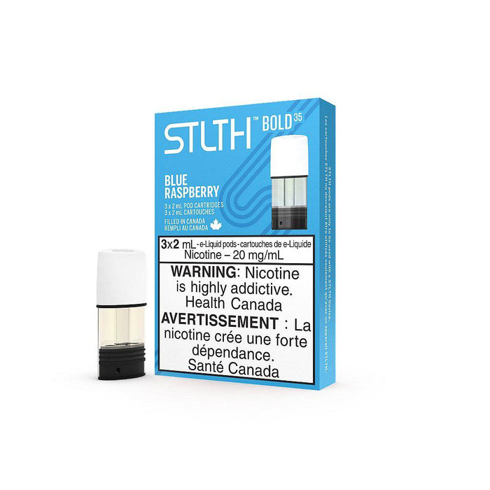 STLTH Pod 3-Pack -Blue Raspberry+ Bold - STLTH