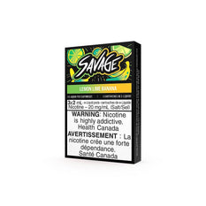 STLTH Savage Pod 3-Pack - Lemon Lime Banana + Bold - STLTH