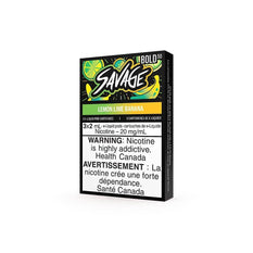 STLTH Savage Pod 3-Pack - Lemon Lime Banana + Bold - STLTH