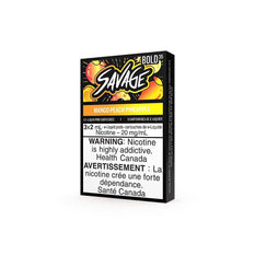 STLTH Savage Pod 3-Pack - Mango Peach Pineapple  + Bold - STLTH