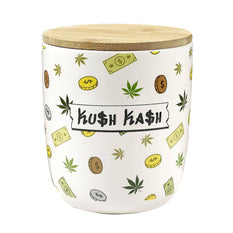 Storage Jar Kush Kash Stash Jar Large - Roasted and Toasted