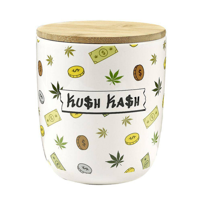 Storage Jar Kush Kash Stash Jar Large - Roasted and Toasted