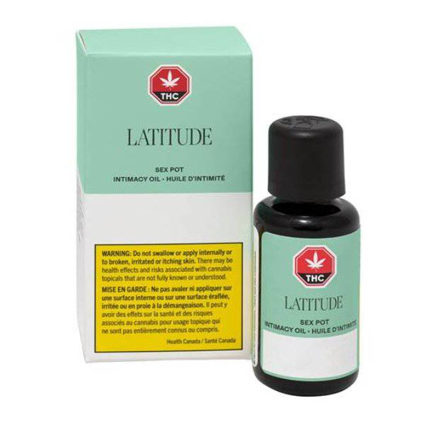Topicals - SK - Latitude Sex Pot THC Intimacy Oil - Format: - Latitude