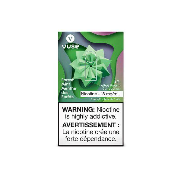 Vaping Supplies - Vuse ePOD - Forest Mint - Vuse