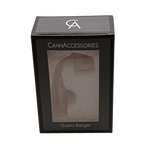 Glass Concentrate Accessory Cannacessories Quartz Banger 5MIL 19mm Male 90 Degree - CannAccessories