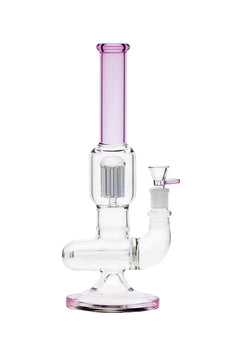 Glass Bong Preemo 14 Inch Inline to Tree Perc Bong - Unbranded